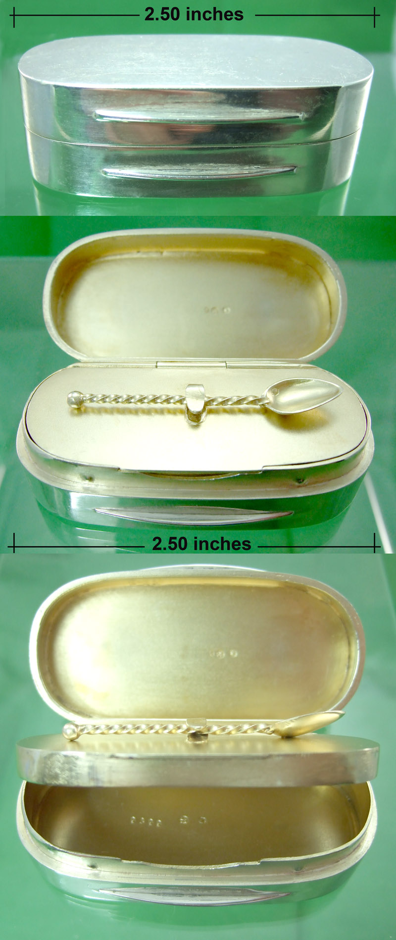 Vienna Snuff Box & Spoon