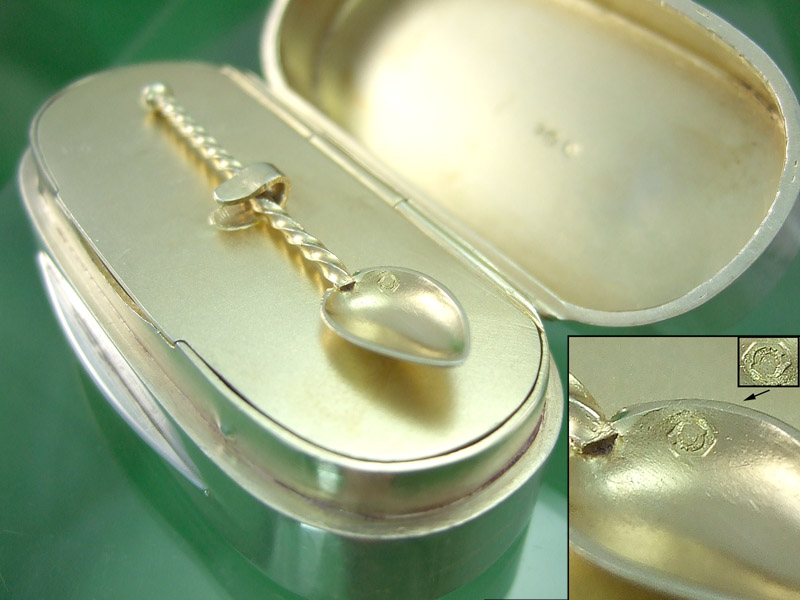 Vienna Snuff Box & Spoon