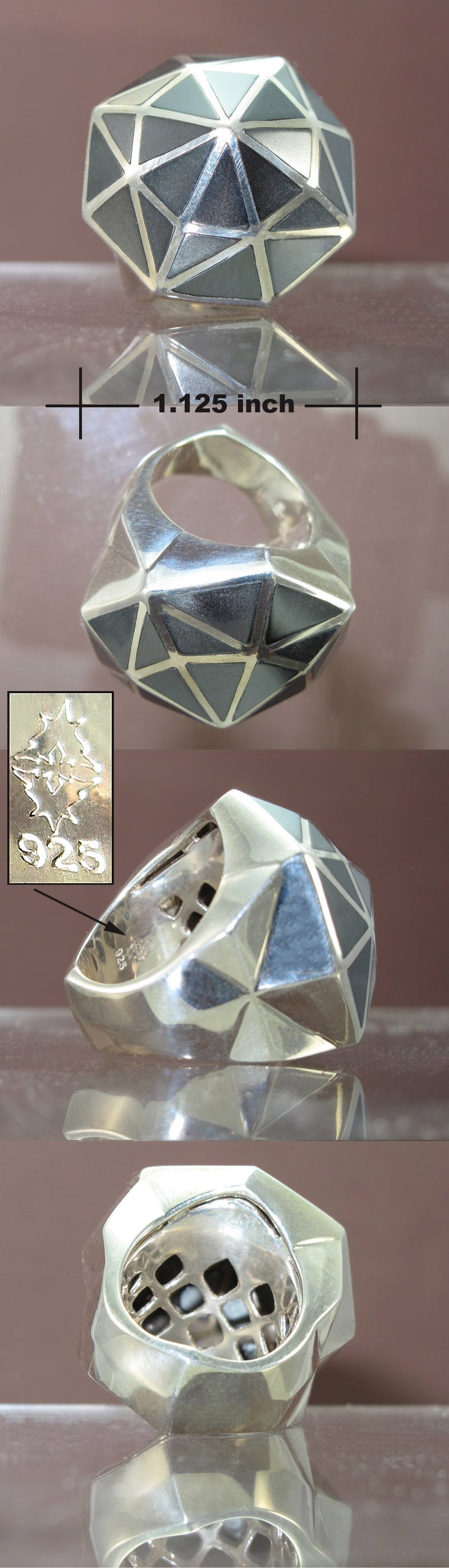 Sterling  Stephen Webster Shattered Ring