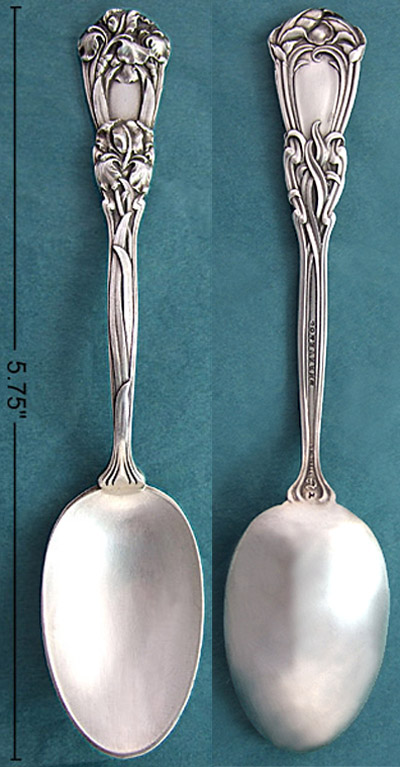 Durgin Iris Sterling spoon