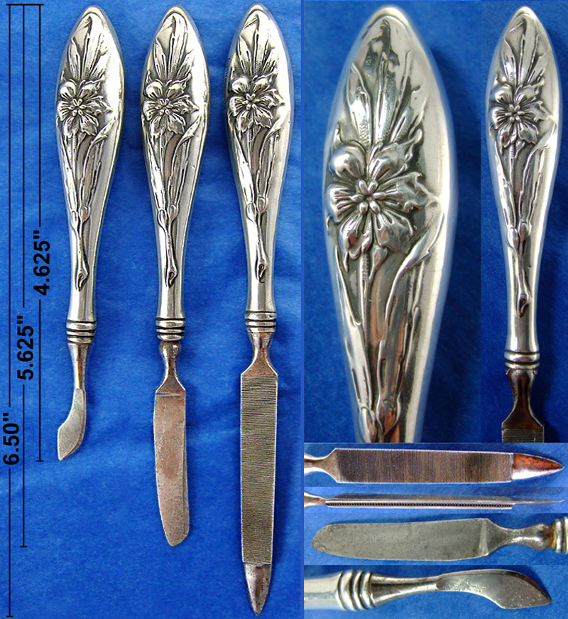 unger sterling Narcissus Manicure Set